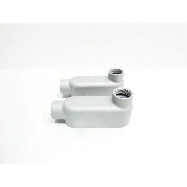 O-Z/Gedney BOX OF 2 LB 1-1/4IN CONDUIT OUTLET BODIES AND BOX, 2PK LB125 - main